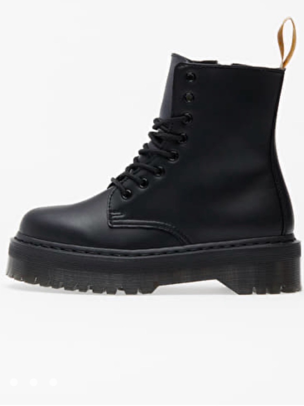 Dr. Doc Marten Vegan Jadon II Boot Mono Platforms US 8M /9L (Unisex)